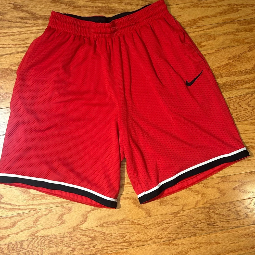 Nike Men's Red Athletic Shorts